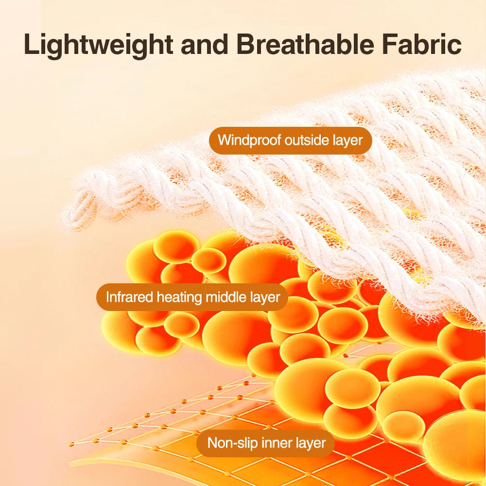 Electric Heating Heated Shoulder Brace Wrap Shoulder Massage Support Belt Strap with Adjustable of Heating