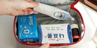 Health Medicine First Aid Kit Oxford Cloth Portable Travel Storage Emergency Kit Tote Bag Outdoor Medical Bag Storage Bag Health