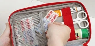 Health Medicine First Aid Kit Oxford Cloth Portable Travel Storage Emergency Kit Tote Bag Outdoor Medical Bag Storage Bag Health
