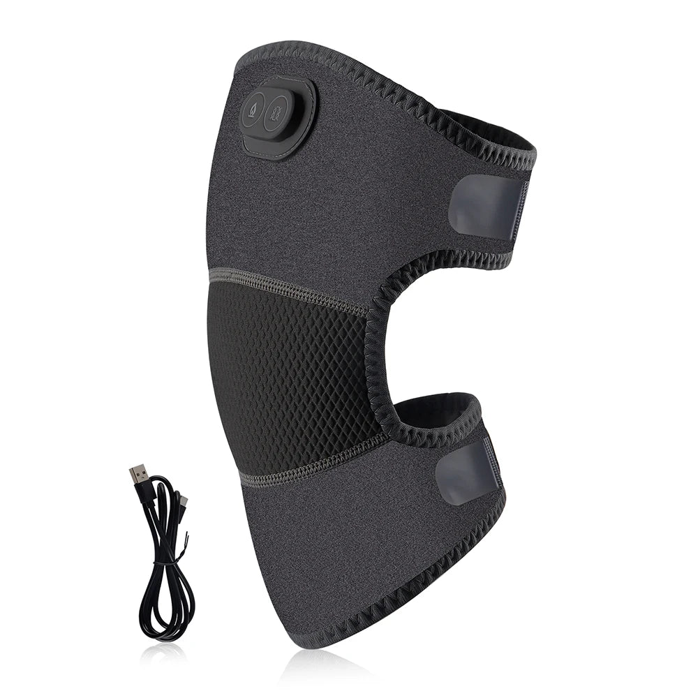 Electric Knee Massager Shoulder Elbow Massager 3 Modes Vibration Knee Massager Knee Relaxation Air Pressure Kneading Massage