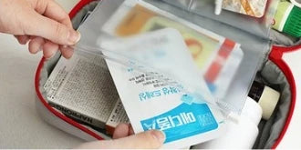 Health Medicine First Aid Kit Oxford Cloth Portable Travel Storage Emergency Kit Tote Bag Outdoor Medical Bag Storage Bag Health