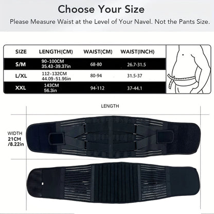 Lower Back Brace Lumbar Support Belt Adjustable Double Pull Breathable Spine Decompression Medical Orthopedic Brace Pain Relief