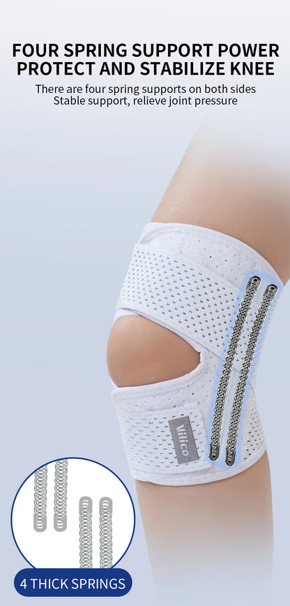 1PC Sports Kneepad Men Women Pressurized Elastic Knee Pads Arthritis Joints Protector Fitness Gear Volleyball Brace Protector