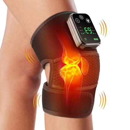 3 in 1 Vibration & Heating Shoulde Massager Blets Warmer Shoulder Hot Compress Massager Pads USB Charge