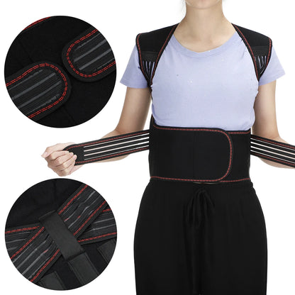 108/111 Tourmaline Magnets Self-heating Belt Protector Relieve Shoulder Muscle Joint Fatigue Warming Back Waist Vest Braces